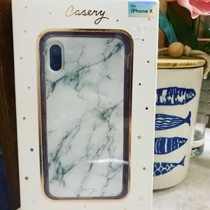 New Casery Marble IPhone X Case 📱 🍎